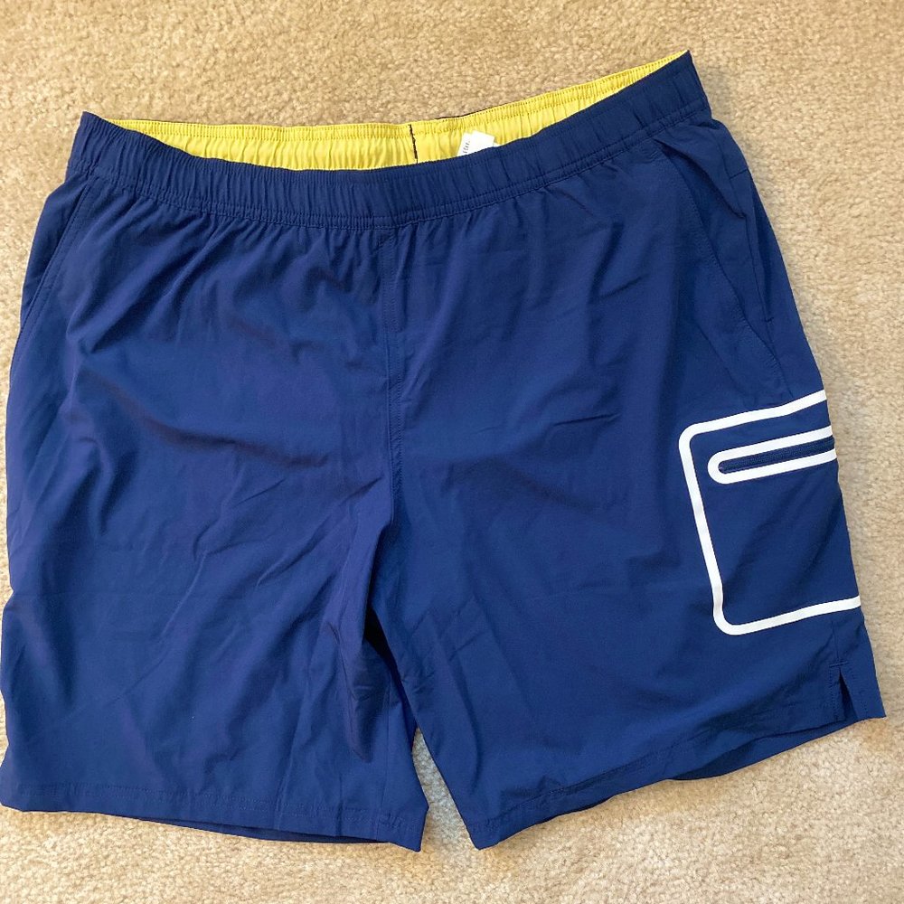 Bonobos Mens Fielder Stretch Lined Water Repellant Outdoor Shorts Large